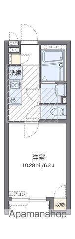 レオネクストエース(1K/1階)の間取り写真