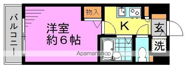 トーシンフェニックス南阿佐ヶ谷弐番館(1K/7階)の間取り写真