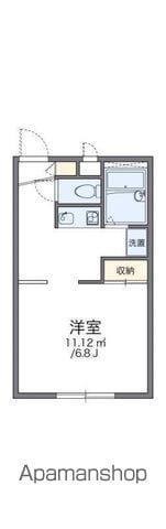 レオパレスプレミールレジデンスM(1K/2階)の間取り写真