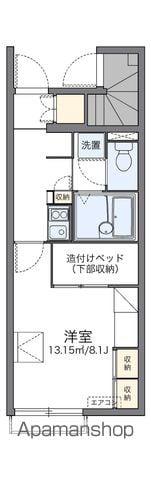 レオパレス美田園東(1K/1階)の間取り写真
