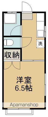 フレンズ1(1K/2階)の間取り写真