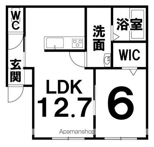 CLASSE XIV(1LDK/3階)の間取り写真