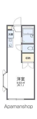 レオパレスITO(1K/2階)の間取り写真