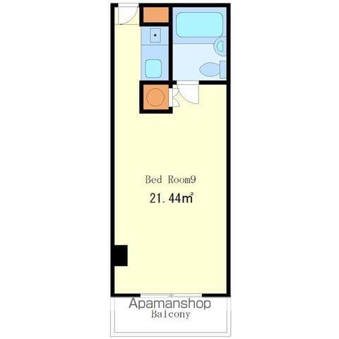ライオンズマンション台町第二(ワンルーム/7階)の間取り写真