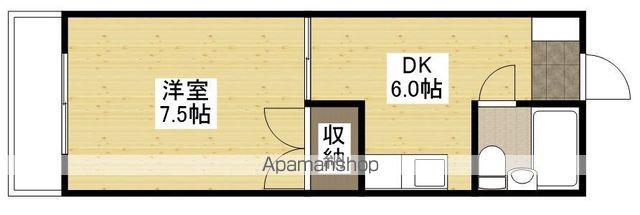 森島コーポ(1DK/2階)の間取り写真
