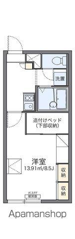 レオパレス光陽28(1K/2階)の間取り写真