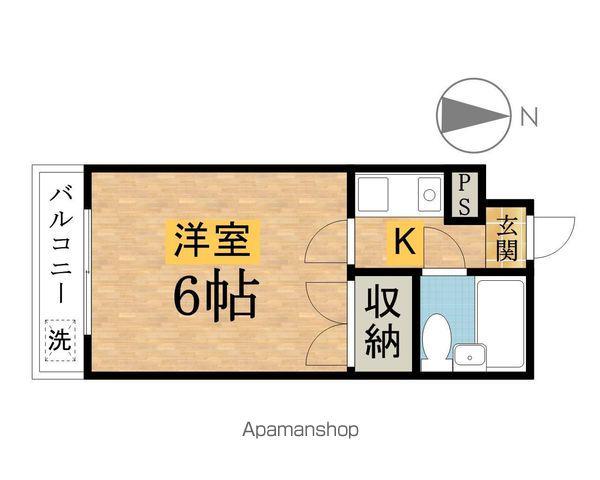 メゾン・ド・セリゼ(1K/3階)の間取り写真