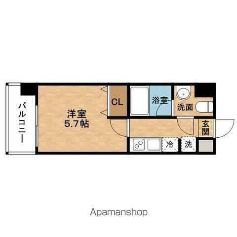 LEONCOMFORT新梅田Ⅱ(1K/7階)の間取り写真