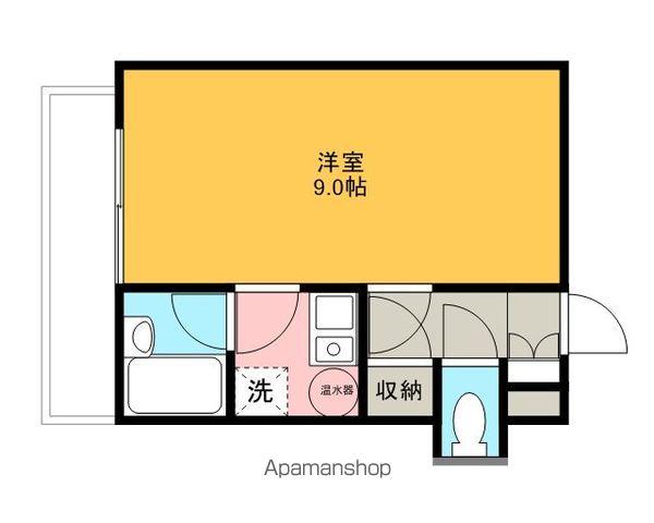 ユトリロ大曽根(1K/1階)の間取り写真