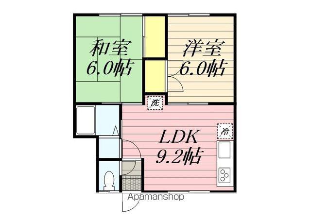 アートホームピア88(1DK/1階)の間取り写真
