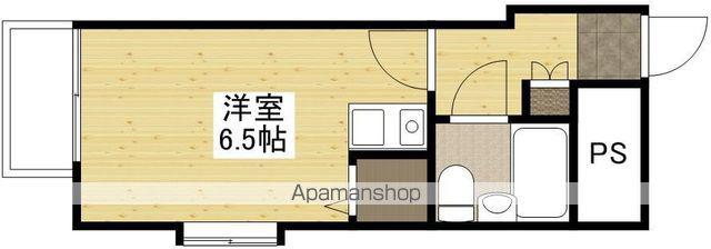 ライオンズステーションプラザ広島(ワンルーム/8階)の間取り写真