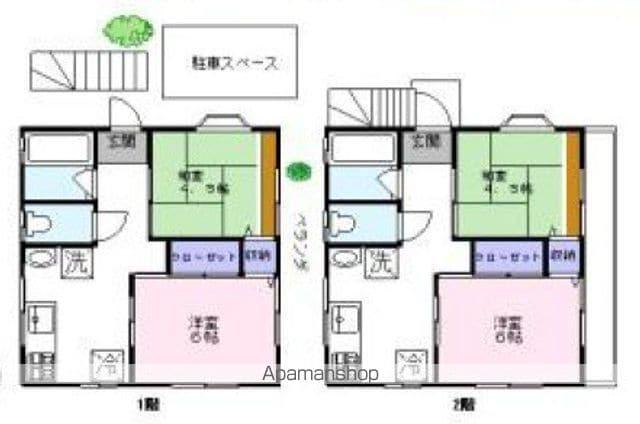 中央本線 西荻窪駅 徒歩13分 2階建 築29年(4K)の間取り写真