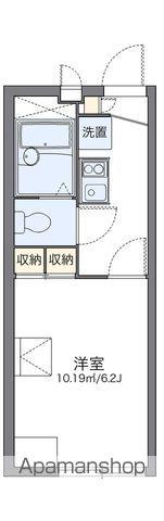 レオパレスRED ECHO(1K/2階)の間取り写真