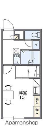 レオパレスダ ヴィンチ(1K/2階)の間取り写真