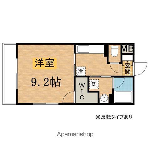 パルフェ イノウエ(1K/2階)の間取り写真