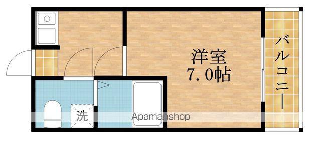 コスモハイツ(1K/3階)の間取り写真