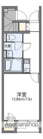 レオネクストGENKIDO(1K/1階)の間取り写真