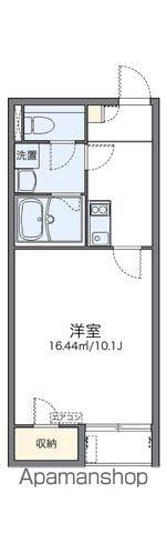レオネクストYOU(1K/1階)の間取り写真