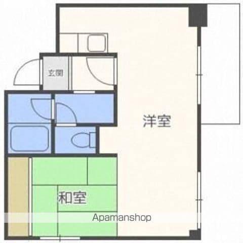 ファーストハイム山鼻(1LDK/4階)の間取り写真