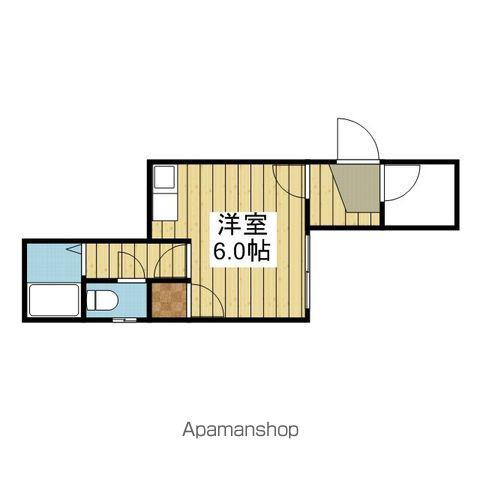 エーデルハイム木屋町(1K/5階)の間取り写真