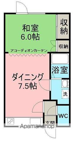 サイトウハイツ3(1DK/2階)の間取り写真