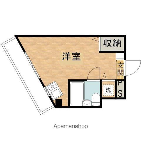 プチコート高幡(ワンルーム/2階)の間取り写真