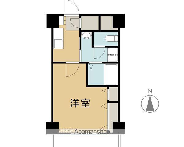 高染Ⅶ館(1K/4階)の間取り写真