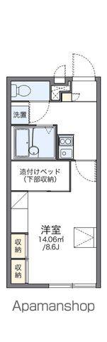 レオパレスほんまちAP(1K/2階)の間取り写真