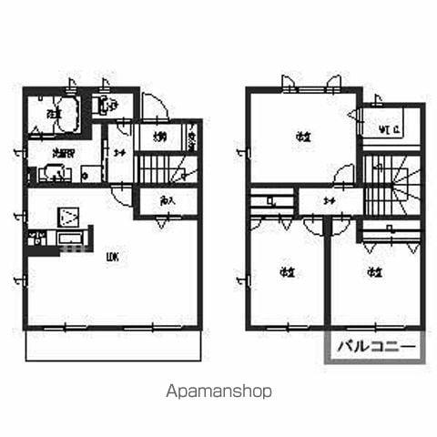 シャーメゾンアドニス(3LDK)の間取り写真