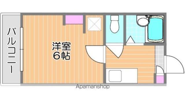 プレアール南方Ⅰ(1K/2階)の間取り写真
