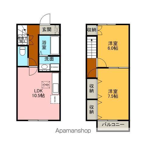 フローレンス(2LDK)の間取り写真