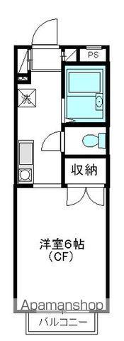 メゾンTK(1K/2階)の間取り写真