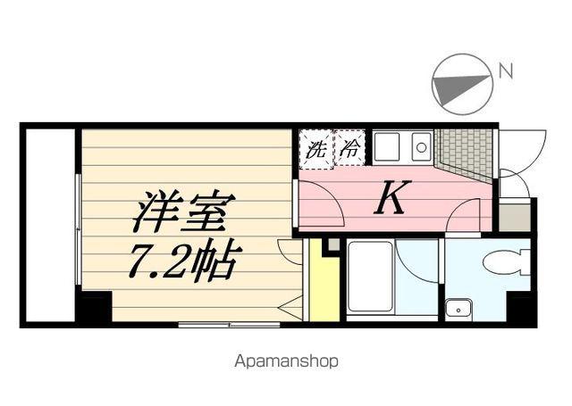 プリマヴェーラ(1K/1階)の間取り写真