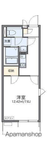 レオネクストルナルミエール越谷(1K/3階)の間取り写真