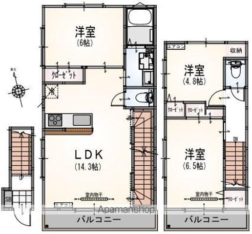 LA RESIDENCE CHIC(3LDK/3階)の間取り写真