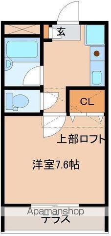 メゾン日下(1K/1階)の間取り写真