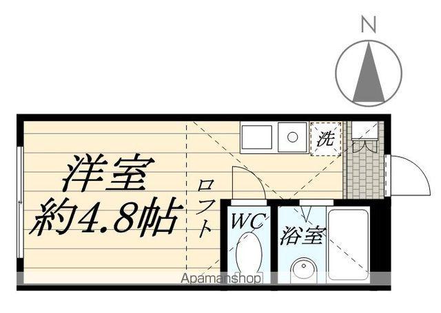 サンシャイン鶴見(ワンルーム/1階)の間取り写真