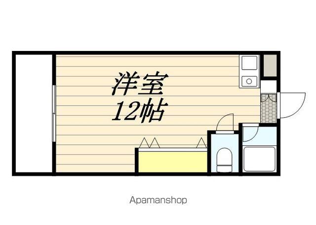 メゾンフジヨシ(ワンルーム/2階)の間取り写真