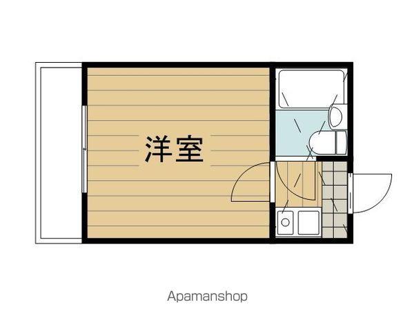 アネックス戸田2期(1K/1階)の間取り写真