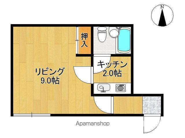 クラッシーⅠ(1K/1階)の間取り写真