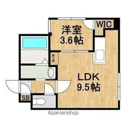 KENT COLLECTIONⅠ(1LDK/1階)の間取り写真