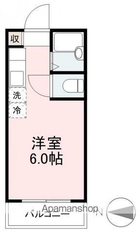 マイライフ鬼無(ワンルーム/3階)の間取り写真