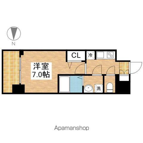 S-RESIDENCE上前津駅前(1K/9階)の間取り写真