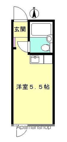 目白ガーデン(ワンルーム/3階)の間取り写真