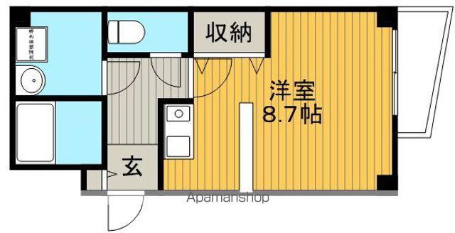 コンフォール刀根山(1K/2階)の間取り写真