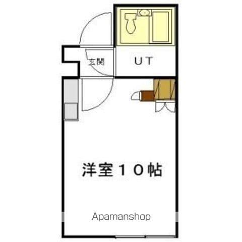 コア177(1K/3階)の間取り写真