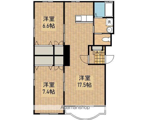 FRAISEマンション(2LDK/3階)の間取り写真