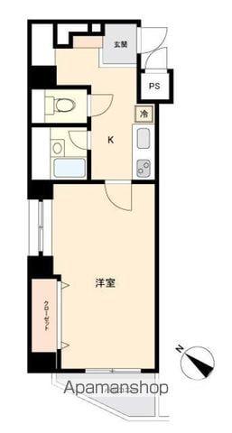 リビングステージ東仙台(1K/6階)の間取り写真