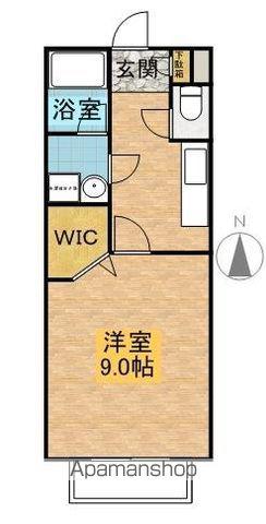 名古屋市桜通線 神沢駅 徒歩18分 2階建 築27年(1K/1階)の間取り写真