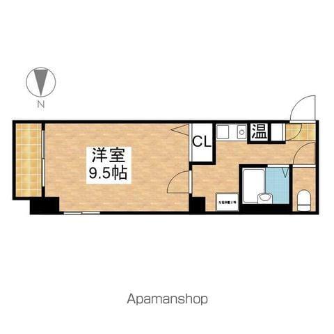 アメニティ泉(1K/2階)の間取り写真
